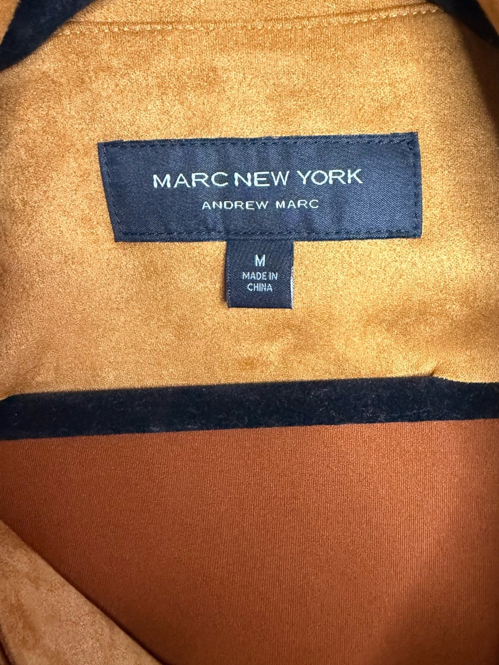 π§₯β¨ Marc New York Andrew Marc Faux Suede Duster Coat β Medium β NWT β¨π€ - Picture 3 of 5